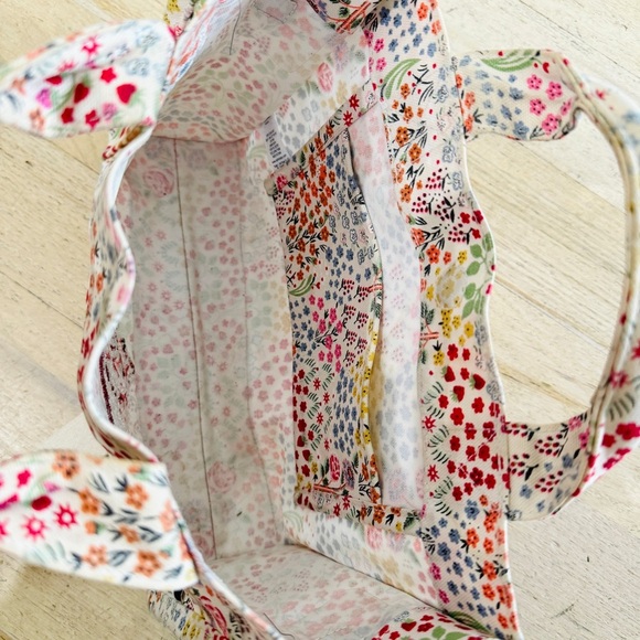 Cath Kidston cotton Artist Kingdom Ditsy Mini Sidekick shoulder bag EUC - Picture 7 of 15